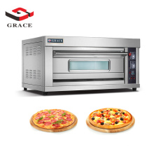 Commercial Industrial Bakery Electric and Electric Deck Pizza Bread 1 Deck 1 Tray Baking Oven